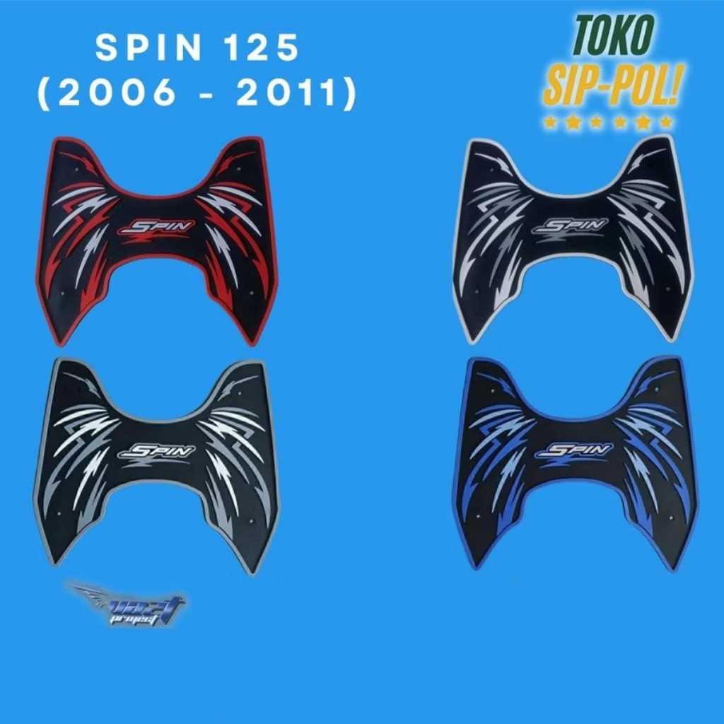 KARPET MOTOR SUZUKI SPIN 125 CC 2006-2011 VAZT TEBAL BAHAN KARET ASLI ELASTIS LENTUR AWET BERKUALITA