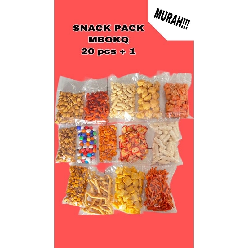 

PAKET USAHA (20+1) SNACK PACK MBOKQ