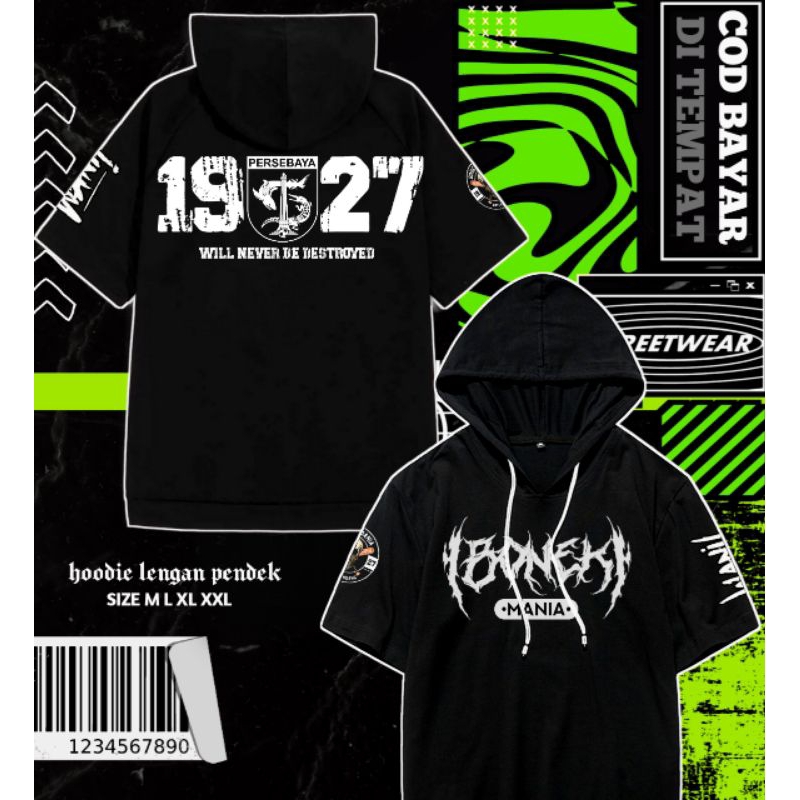 Kaos Hoodie Persebaya Surabaya Hoodie Bonek Mania
