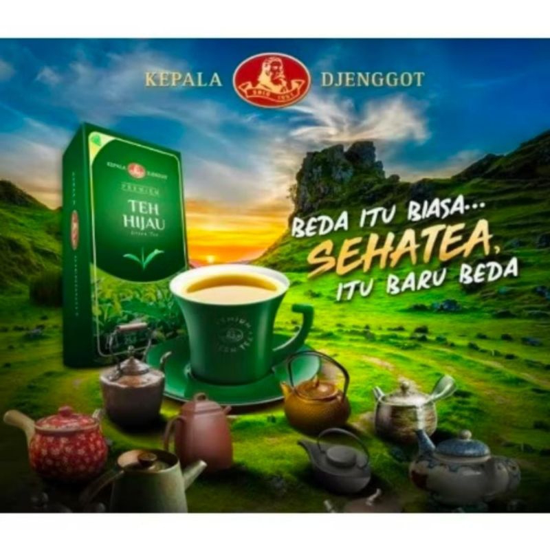 

TEH HIJAU CELUP KEPALA DJENGGOT GREEN TEA (ISI 25 KANTONG TEH)
