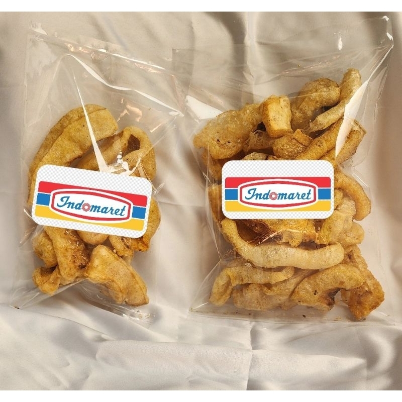 

IDM keripik rambak babi bali uenak lho 100!!