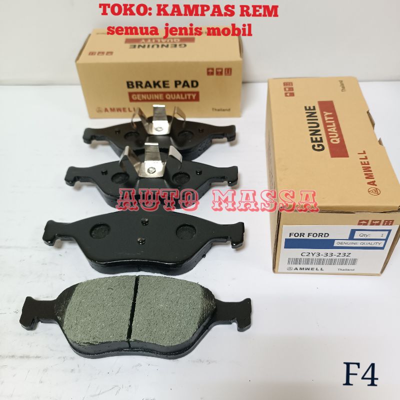 KAMPAS REM DEPAN BRAKE PAD FORD FOCUS