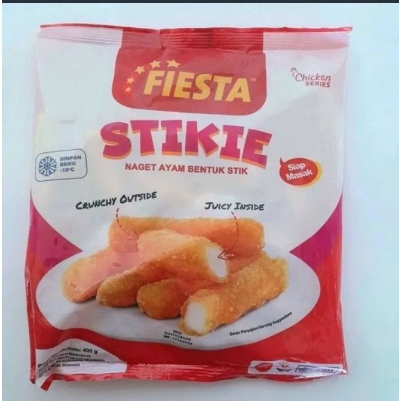 

Fiesta stikie/Nuget ayam fiesta bentuk stik