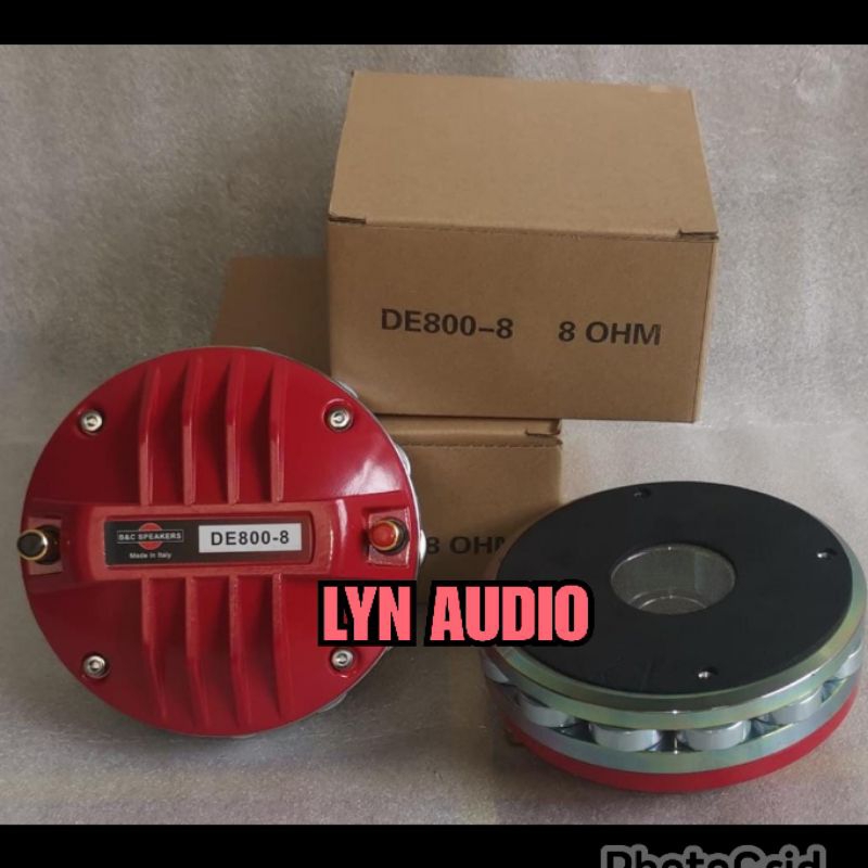DE800-8 DRIVER TWEETER 3 INCH NEODYMIUM DE800