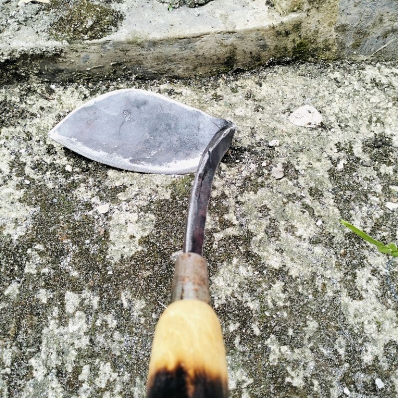 gathul baja  cangkul miring pacul mini koret kored rumput besar