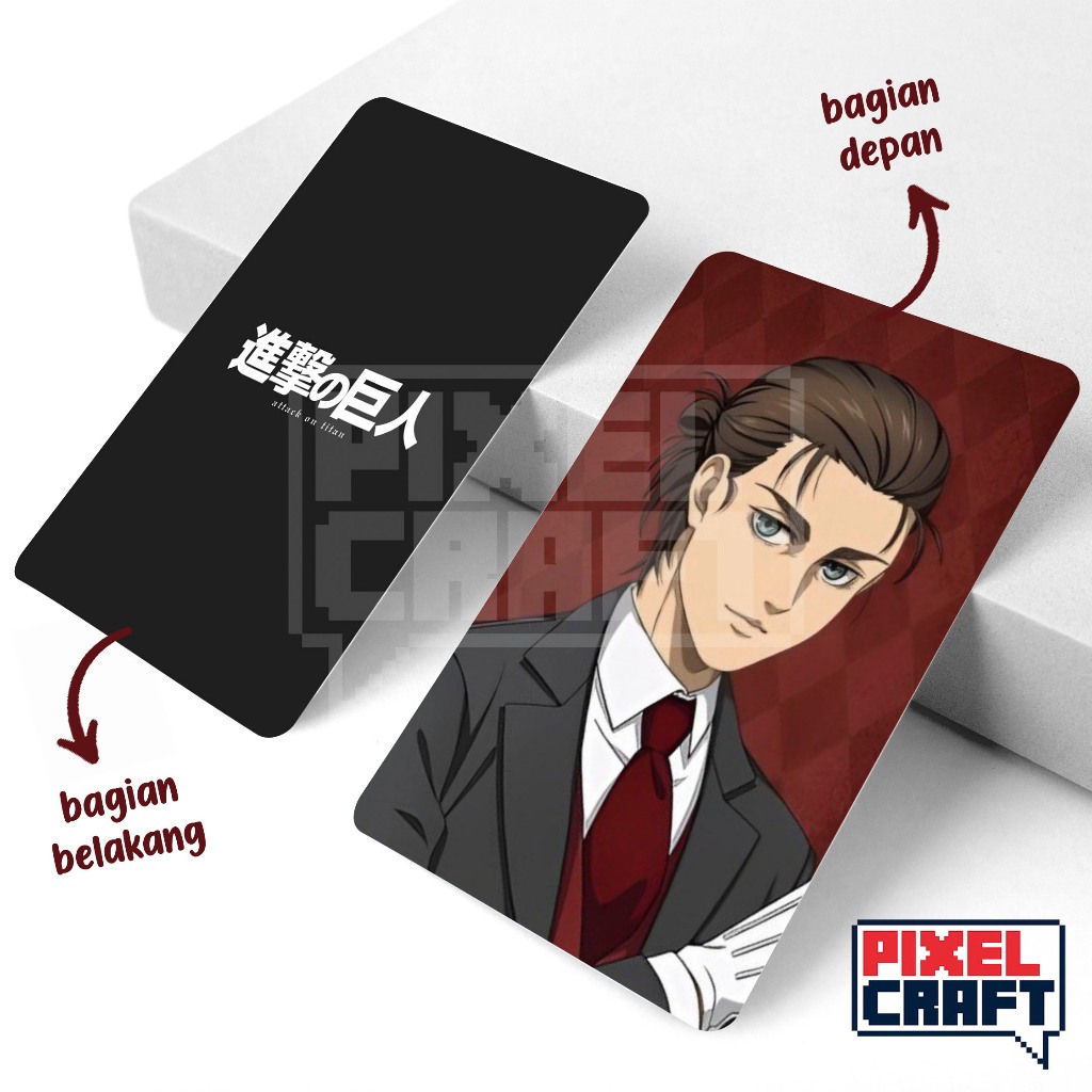 Photocard Karakter Anime Attack On Titan (Butler Costume ver.)