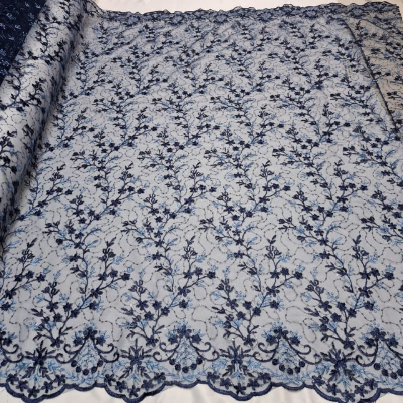 kain tile bordir full Payet squin ll Tuton