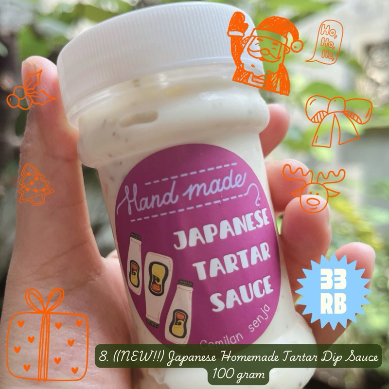 

JAPANESE TARTAR HOMEMADE 100gr CEMILAN SENJA