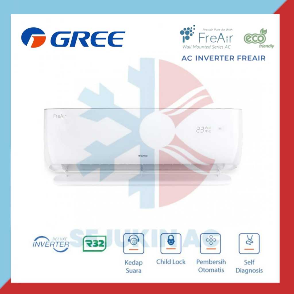 AC GREE FREAIR WALL MOUNTED INVERTER GWC-09FREAIR 1 PK