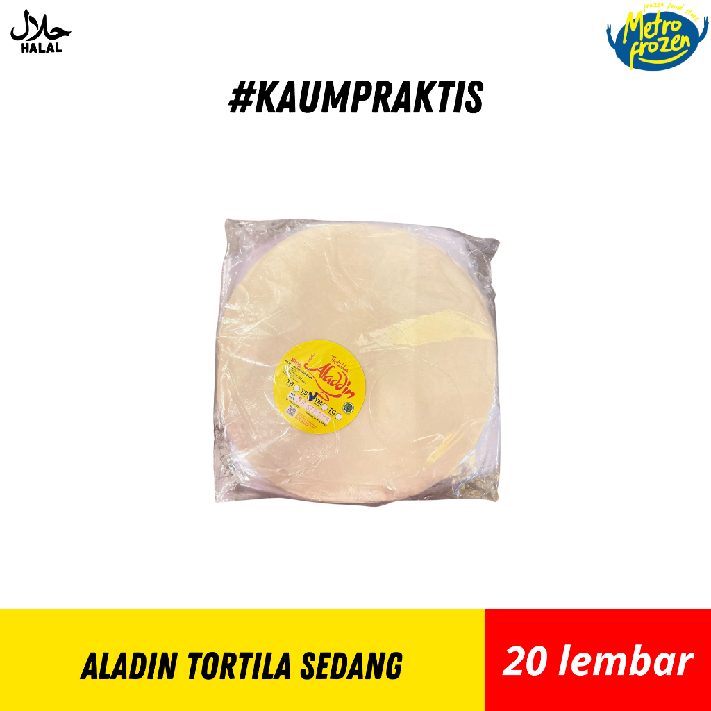 

ALADIN Tortila Sedang 20 Lembar