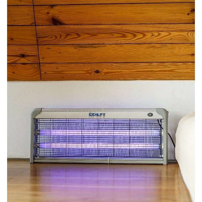 Perangkap Nyamuk dan Lalat Insect Killer IDEALIFE IL20W / IL20WS / IL40WS - Alat Pembunuh Nyamuk dan