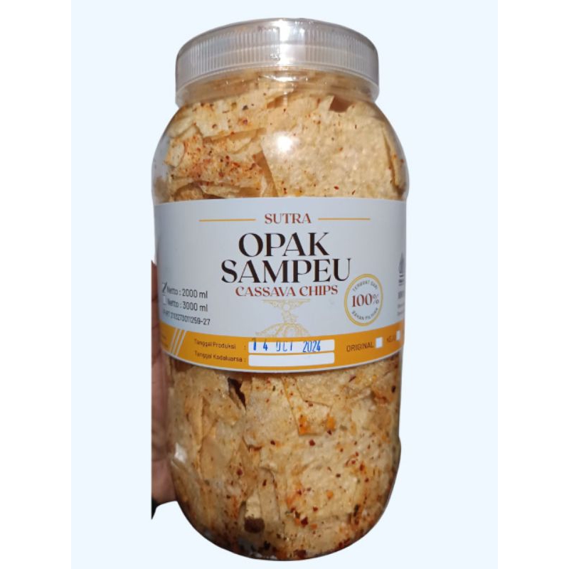 

Opak Sampeu Cassava Chips Sutra