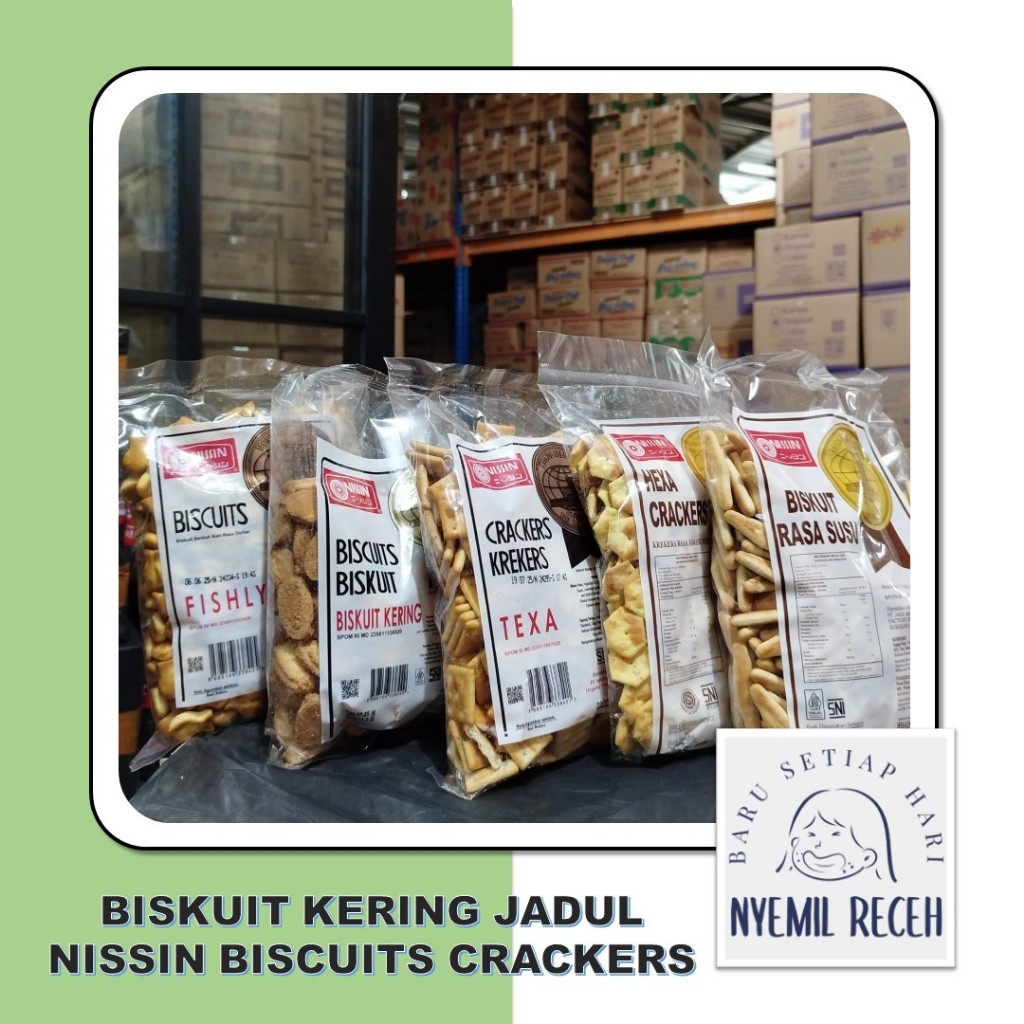 

Biskuit Kering Jadul Nissin Biscuits Crackers 300gr
