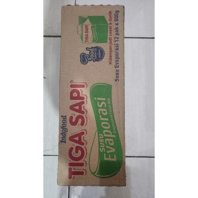 

SUSU EVAPORASI TIGA SAPI 1 DUS ISI 12 PACK
