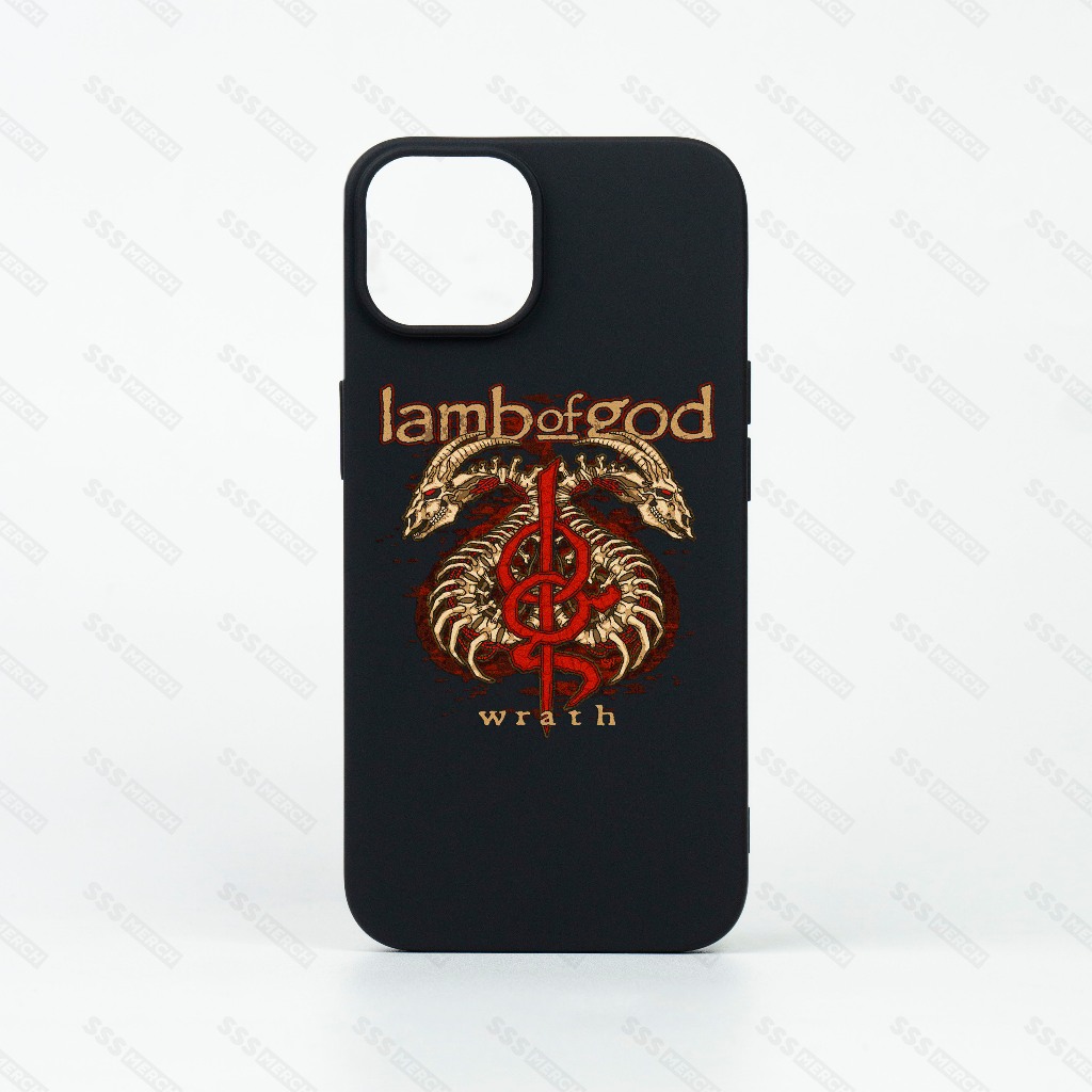 Lamb of God Wrath iPhone Case Band - X 11 12 13 14 15 - SSS Merch