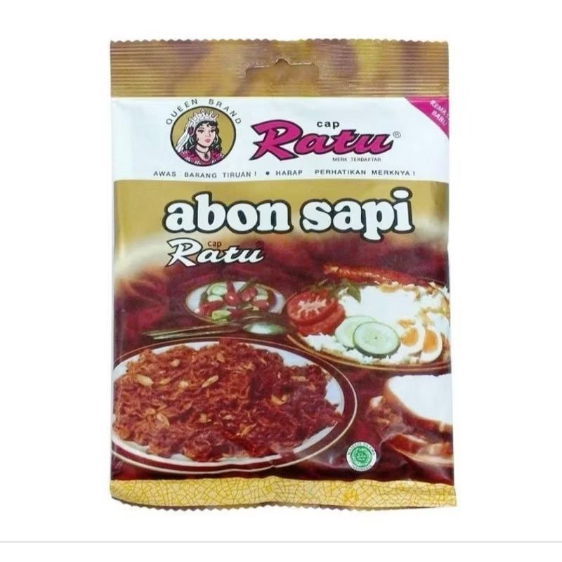 

Abon Sapi Cap Ratu 100gr