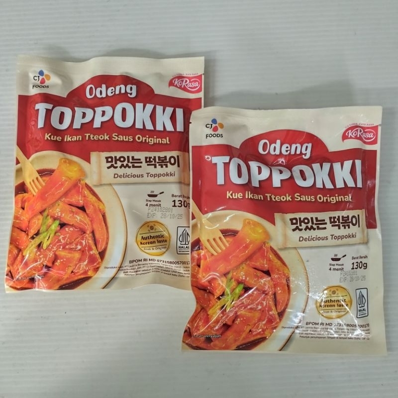 

KORASA Odeng Toppokki Original 130gr