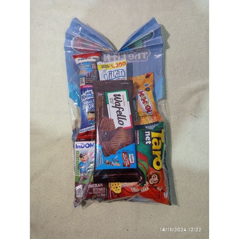 

(Paket Reguler) Paket/Bingkisan Snack ulang Tahun anak - Murah Meriah