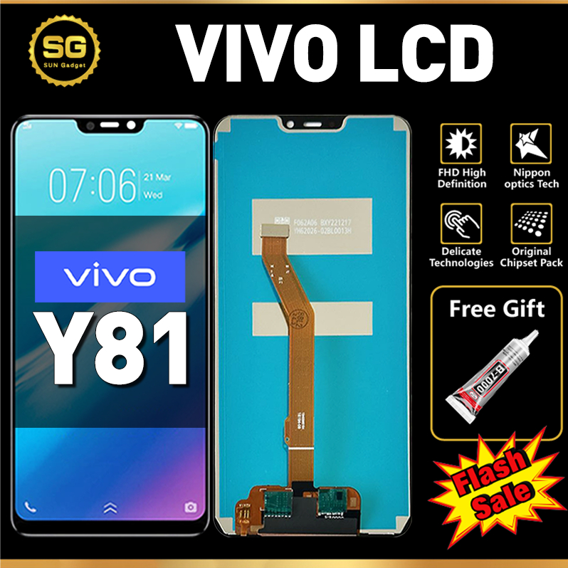 ORI LCD FOR VIVO Y81 Original Fullset Asli For LCD hp VIVO Y81 Glass Touch Screen Digitizer