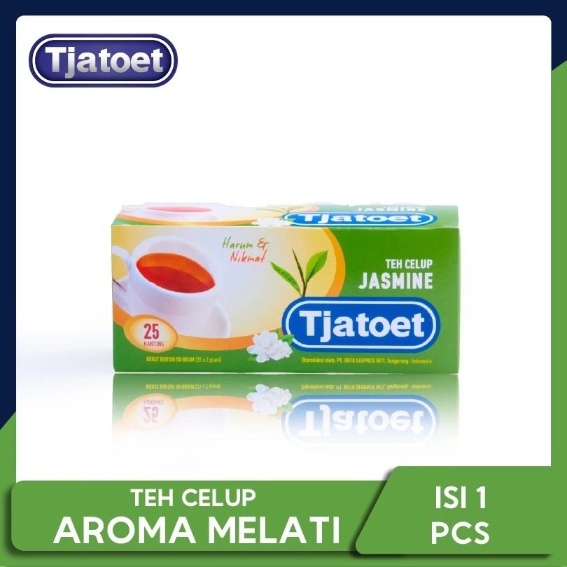 

Tjatoet Jasmine 50gr [1 Box @25 kantong/ 2gr]