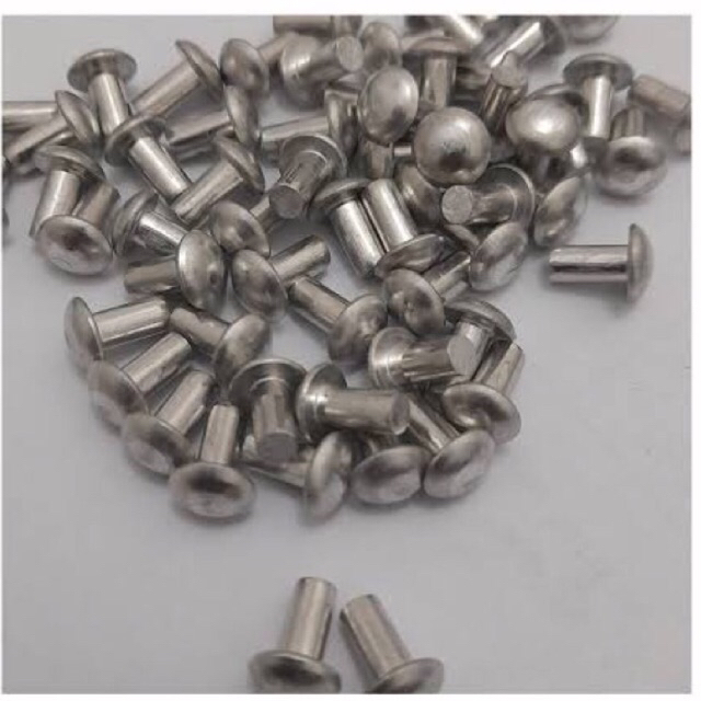 keling rivet Tali Helm lebih kuat dari paku belah atau keling penyet standart SNI/ DOT