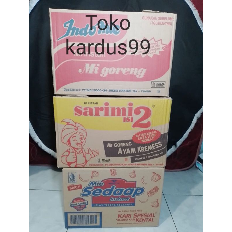 

kardus bekas Indomie