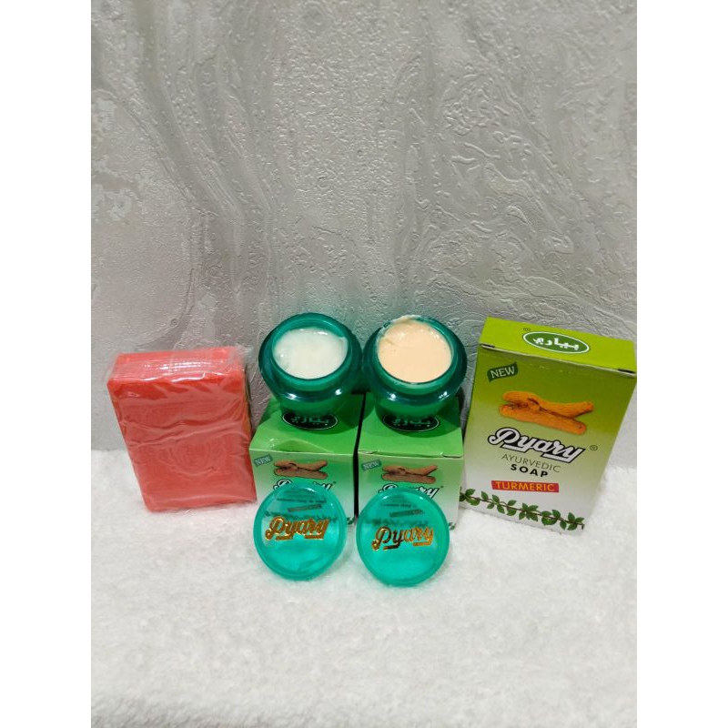 paket ~ Cream pyary Arab day & night + Sabun pyary bpom