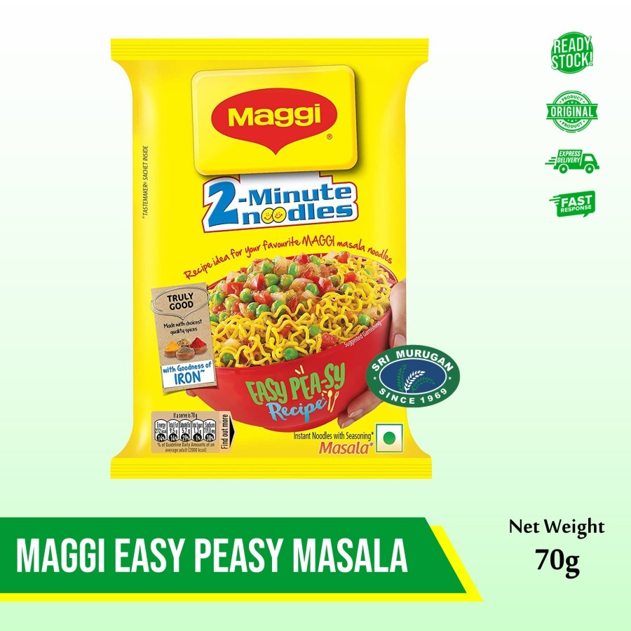 

MAGGI 2 MINUTES NOODLES EASY PEASY MASALA 70GR