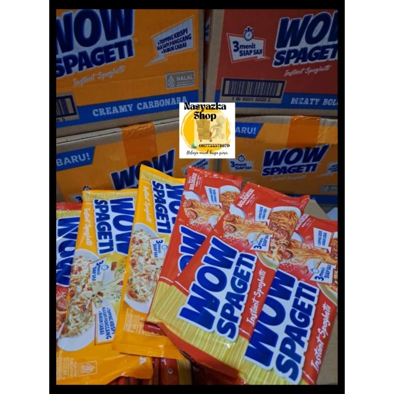 

SPAGETI INSTAN WOW / PAKET ISI 4 SPAGETI INSTAN WOW @84GR
