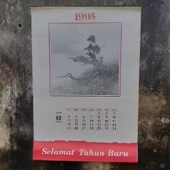 

Kalender Jadul Tahun 1995