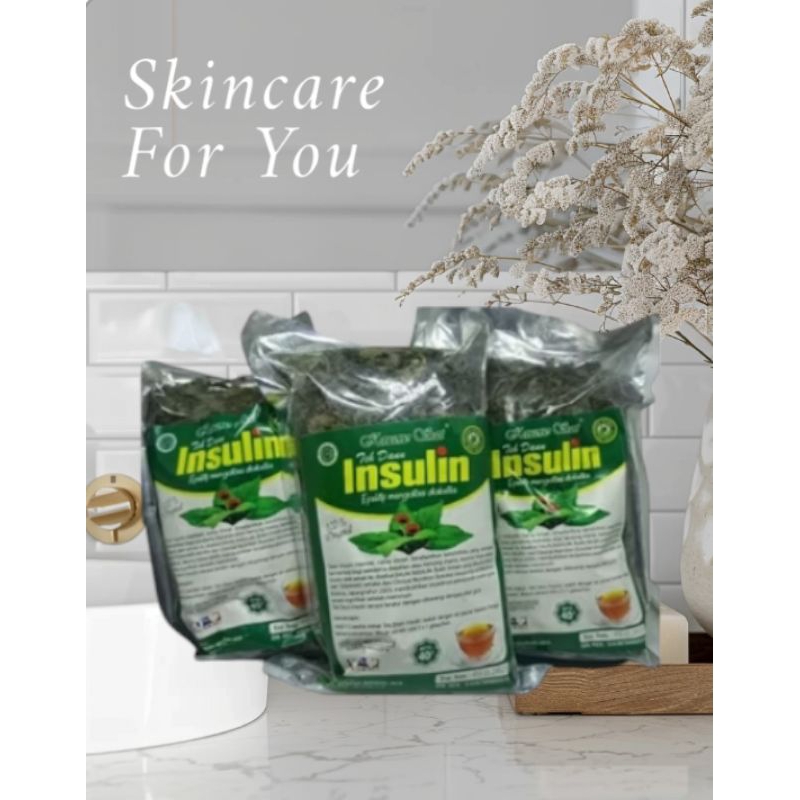 

PAKET 5 TEH DAUN INSULIN//OBAT DIABETES TEH DAUN INSULIN ISI 30 GRSM