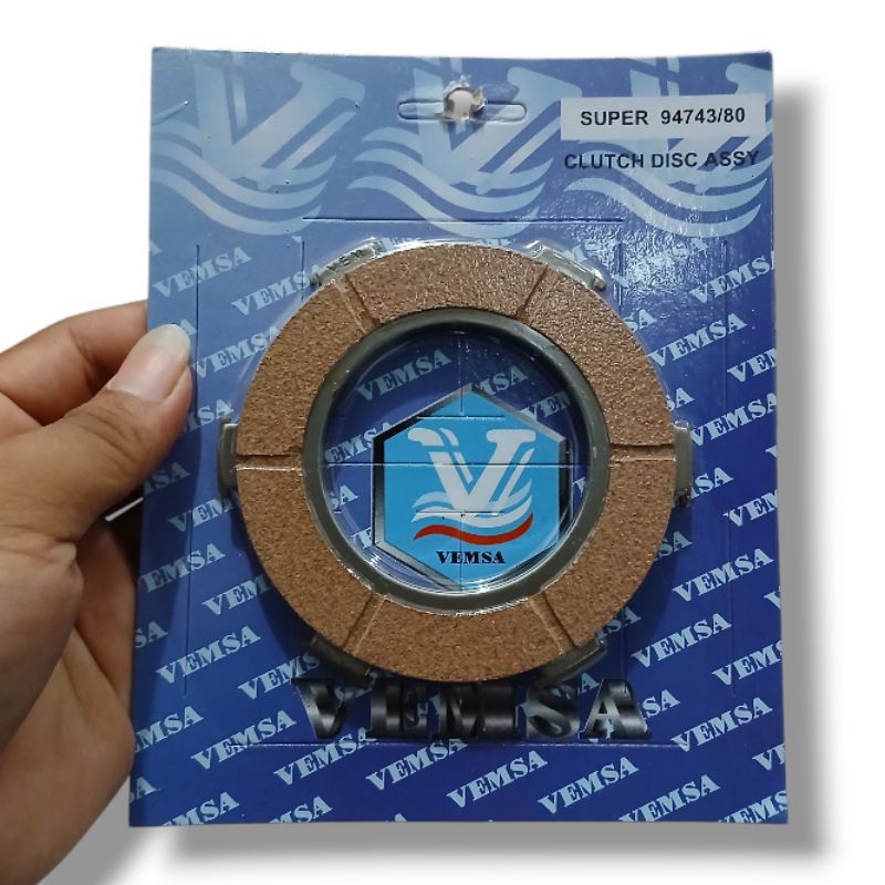 Kampas kopling plat kopling vespa super sprint merk  vemsa