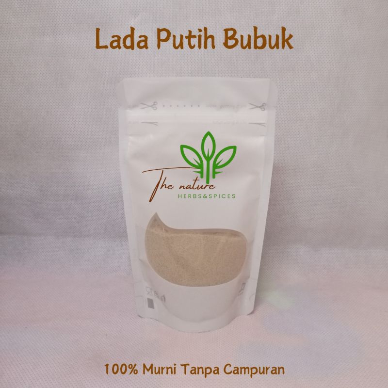 

Lada Putih Bubuk Murni Tanpa Campuran