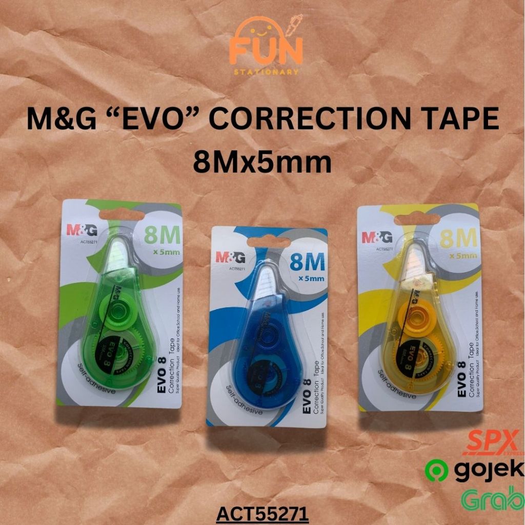 

M&G "EVO" CORRECTION TAPE 8M x 5mm
