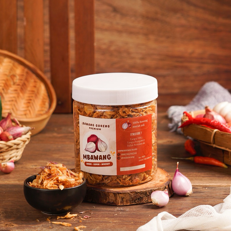 

Bawang Merah Goreng Premium / Fried Shallots 200 Gram