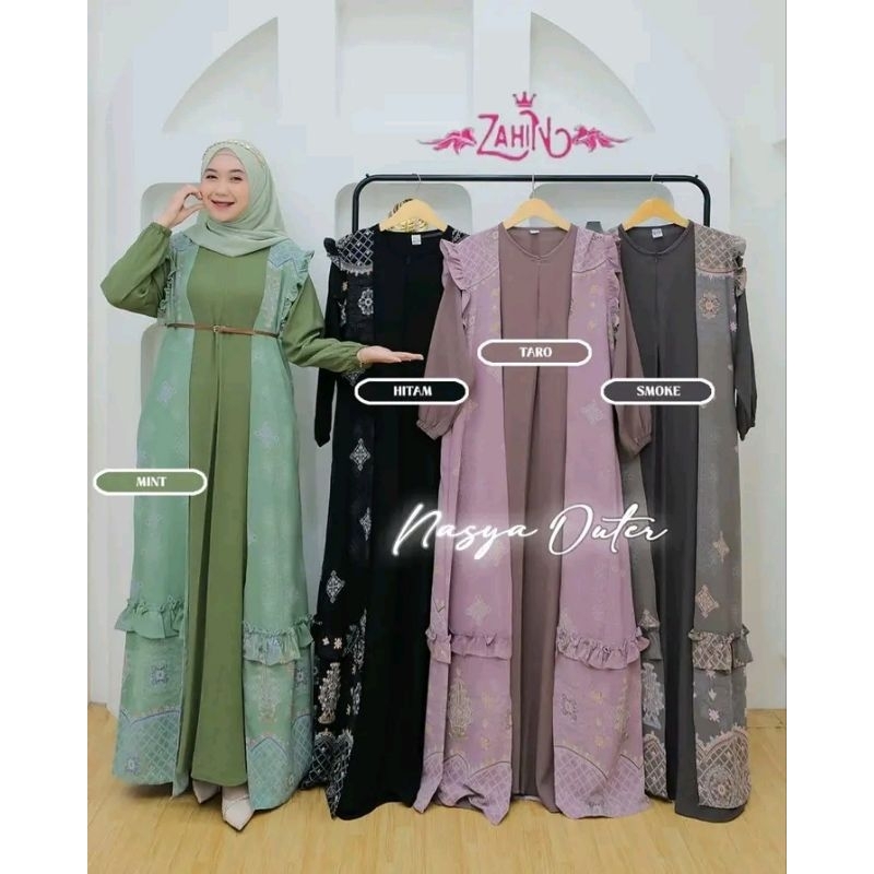 Gamis Nasya outer ORI zahin
