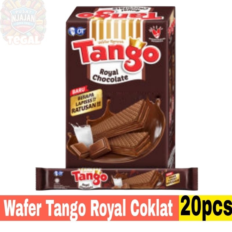 

Wafer Tango Royal Chocolate Box isi 20 pcs