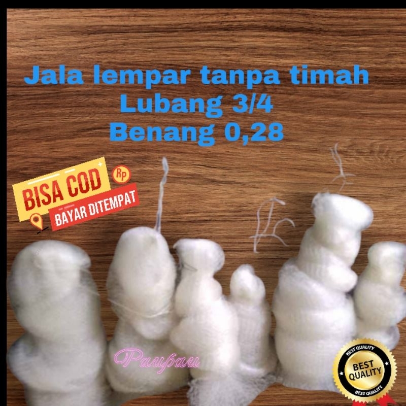jala lempar tanpa timah murah / jala lempar  tanpa pemberat murah / jala lempar tanpa timah / jala l