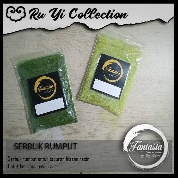 FANTASIA RUMPUT TABUR DIORAMA / RUMPUT DIY MAKET / SERBUK RUMPUT HIJAU