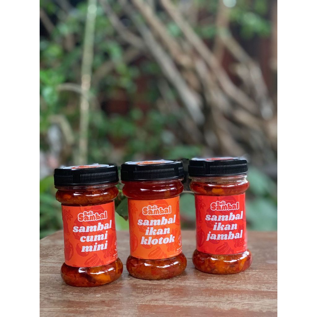 

Beli Sambal Jogja | Sambal Ikan Klotok 150 gram | Sambal Ikan Jambal 150 gram | Sambal Cumi Mini 150 gram | Sambal Siap Saji | SAMBAL ENAK JOGJA