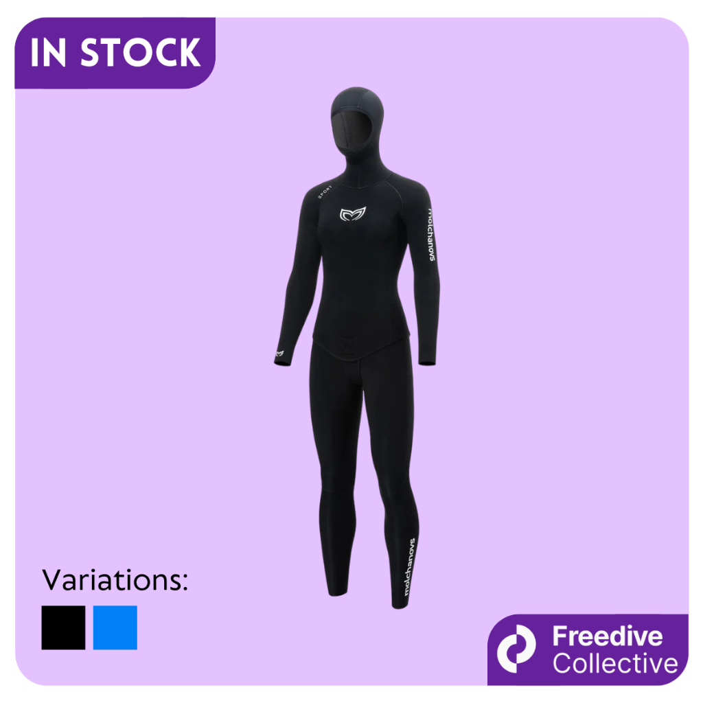 Molchanovs Women's SPORT Wetsuit 3mm Outside-Lined / Pakaian Wetsuit Wanita