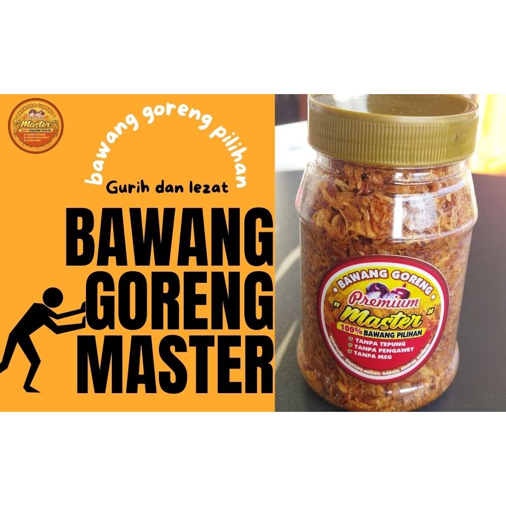 

Bawang Goreng Master, isi lebih besar|best quality