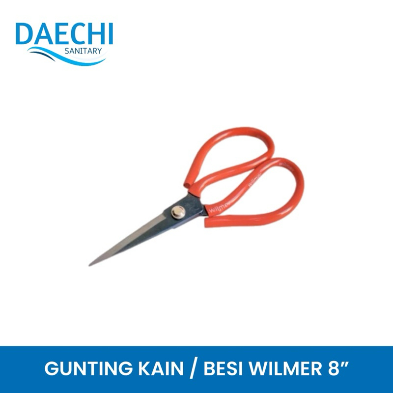 

Gunting Kain Besi Ukuran 8” inch / Gunting Kodok WILMER