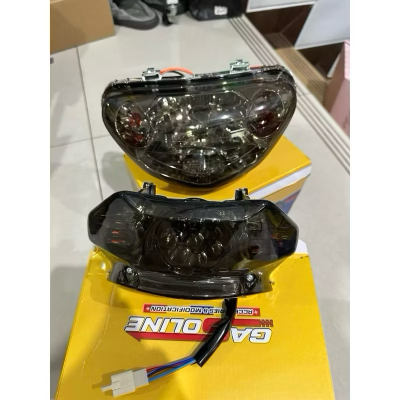 PAKET MURAH REFLEKTOR DEPAN PLUS BELAKANG MOTOR MIO SPORTY LAMA LAMPU DEPAN MIO SPORTY + STOP BELAKA