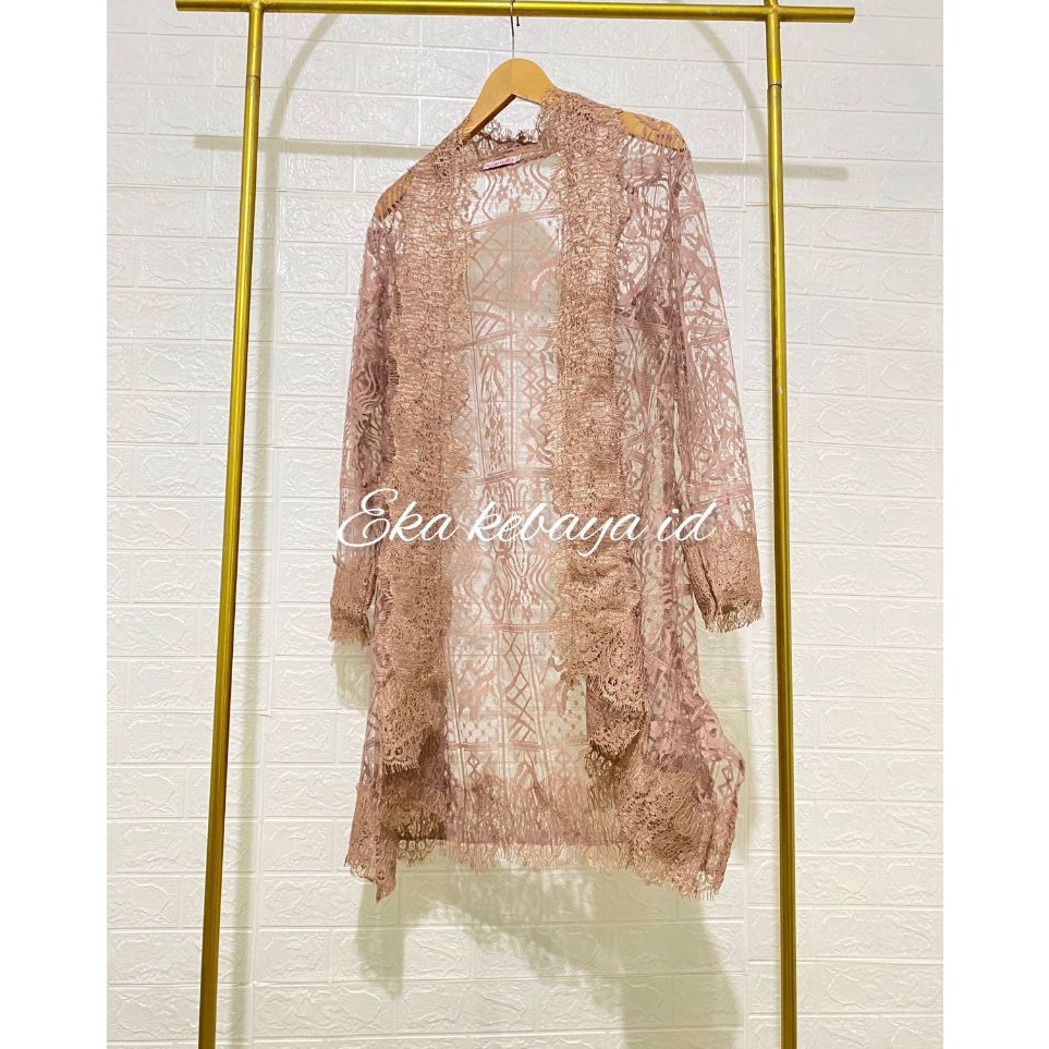 GAYA Outer Brukat  Can Kebaya Panjang  Nara Outer Brukat Ek EKA KEBAYA ID