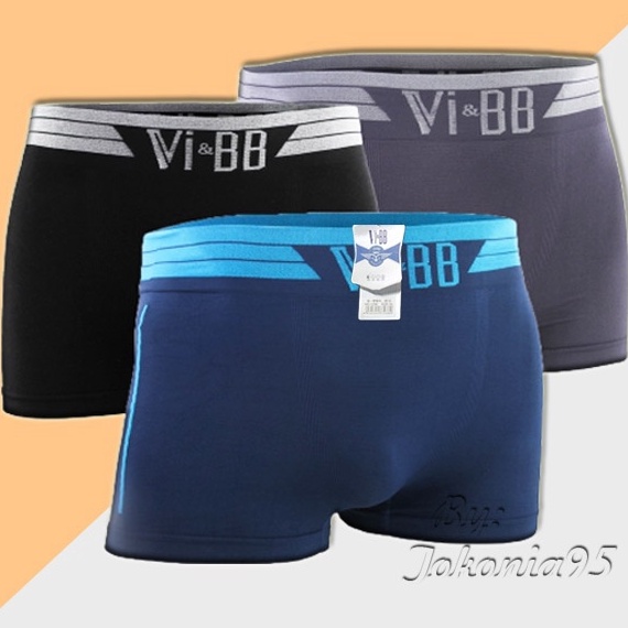 Boxer Pria VIBB  Celana Dalam Pendek Pria Boxer ViBB