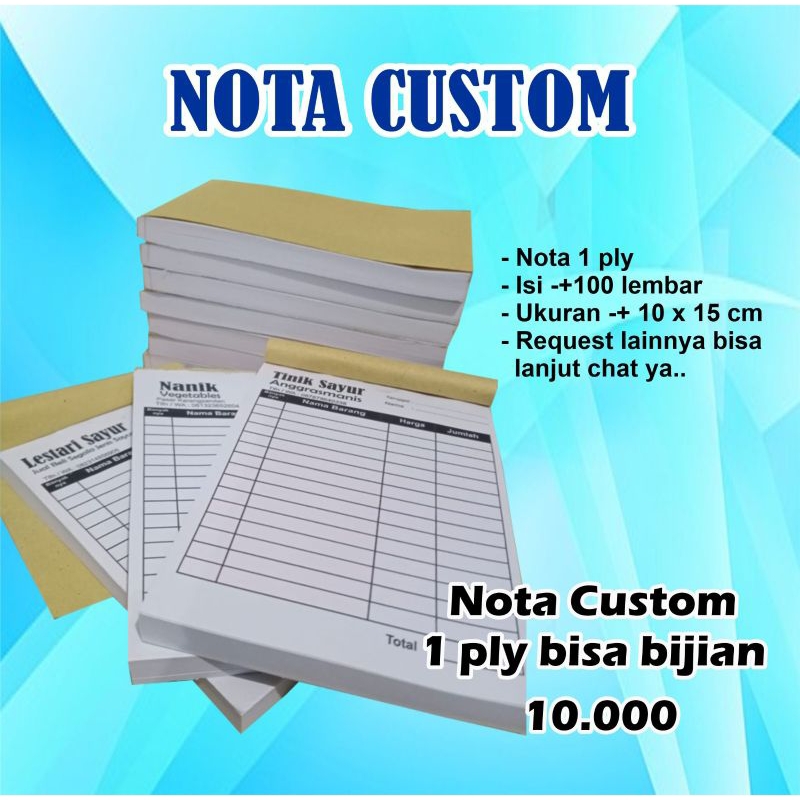 

Nota Custom