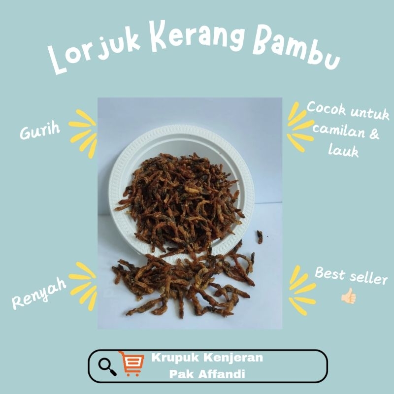

Lorjuk Kerang Bambu Matang 100gram ~ Oleh-oleh Surabaya ~