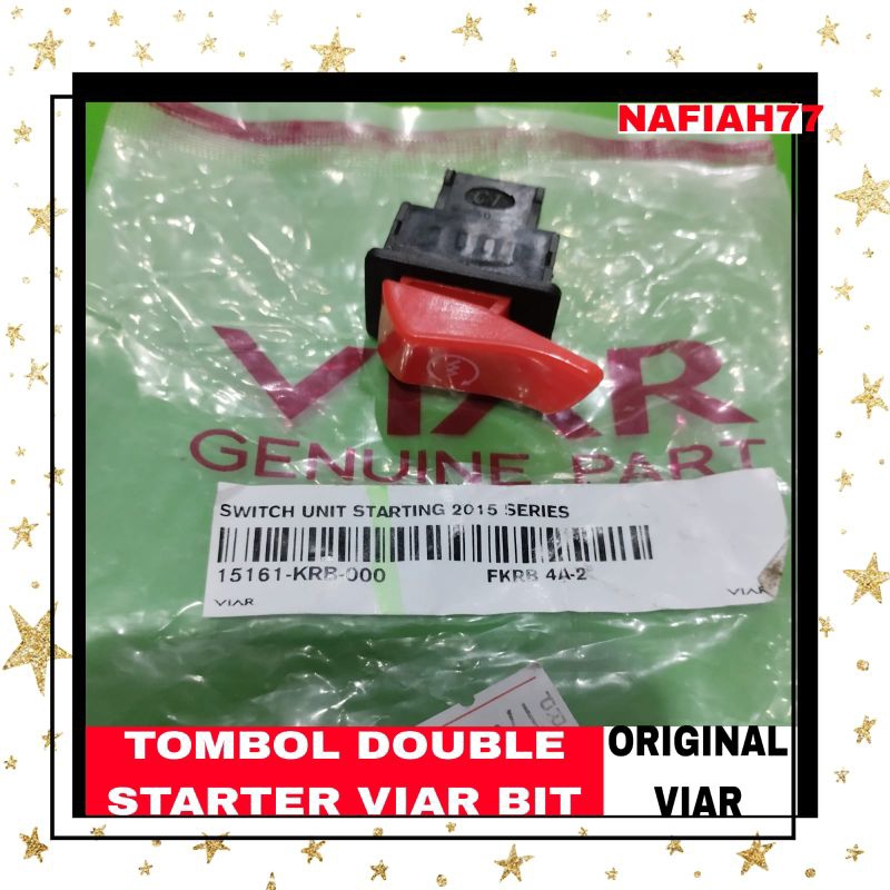 (ORIGINAL VIAR) TOMBOL DOUBLE STATER   VIAR BIT TOMBOL DOBEL STATER  VIAR BIT TOMBOL DOUBLE STARTER 