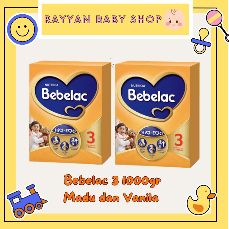 

Bebelac 3 Rasa Madu dan Vanila 1000gr Susu formula Bebelac